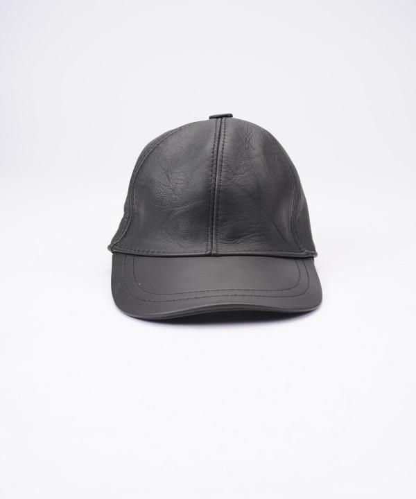 کلاه چرم طبیعی نقاب دار بیسراک مدل HatLeather-104 __D