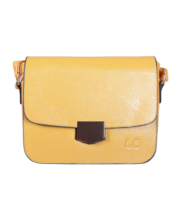کیف دوشی چرم زنانه شهر چرم Leather City مدل M1111122