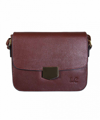 کیف دوشی چرم زنانه شهر چرم Leather City مدل M1111122