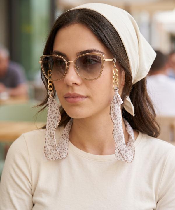 بند عینک زنانه پینکی مدل 250