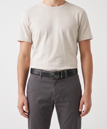 کمربند چرم طبیعی مردانه بیسراک مدل MenBelt-R413