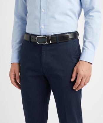 کمربند چرم طبیعی مردانه بیسراک مدل MenBelt-R415