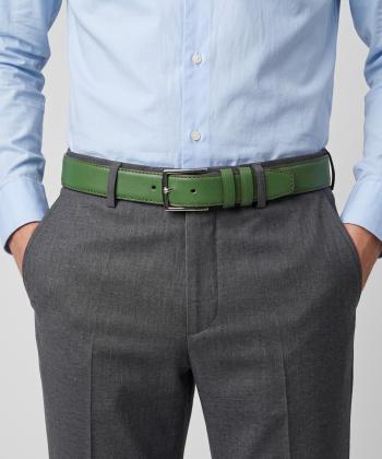 کمربند چرم طبیعی مردانه بیسراک مدل MenBelt-601