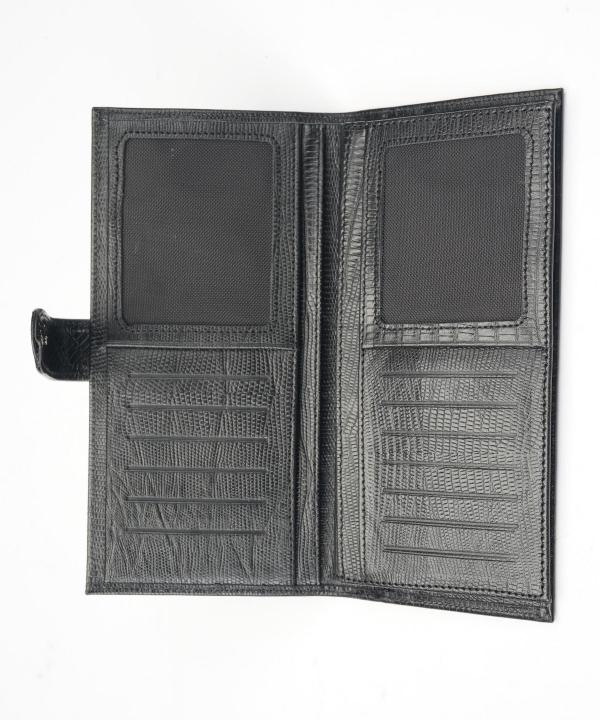 کیف پول رایان زنانه کروکو مدل rayan-lizard __D