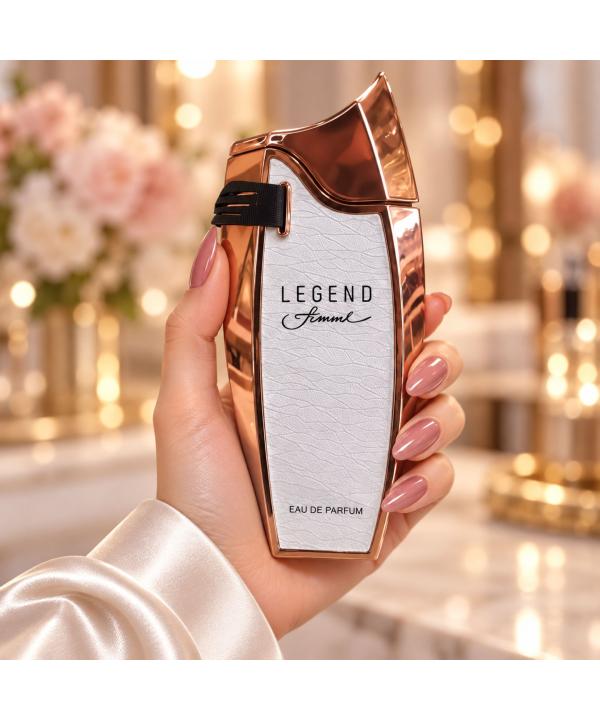 ادوپرفیوم حجم 80 میلی لیتر زنانه عماد آرا مدل Legend Femme