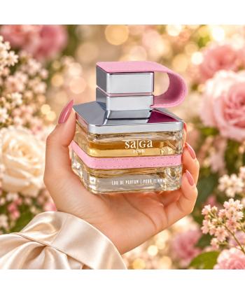 ادوپرفیوم حجم 100 میلی لیتر زنانه عماد آرا مدل Saga pink