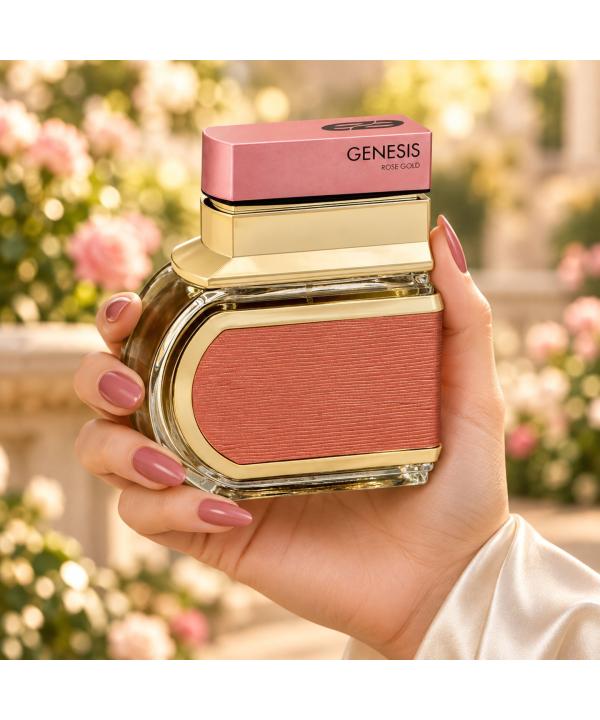 ادوپرفیوم حجم 100 میلی لیتر زنانه عماد آرا مدل Genesis Rose Gold