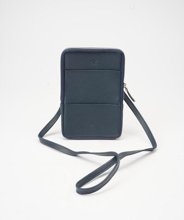 کیف گردنی چرم طبیعی نوین چرم مدل C1005 __D