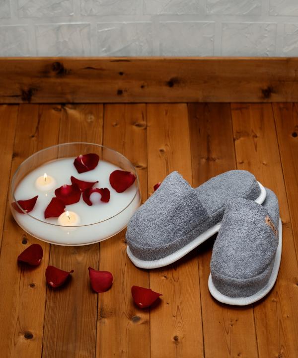 دمپایی حوله ای دنیز مدل KERALICHe