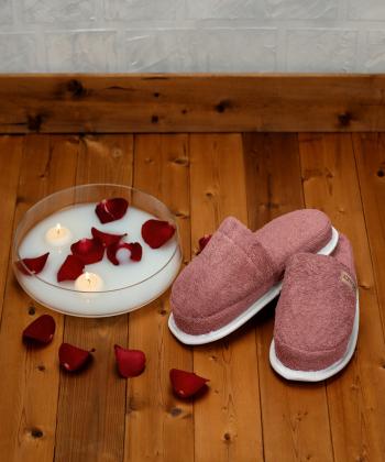 دمپایی حوله ای دنیز مدل KERALICHe