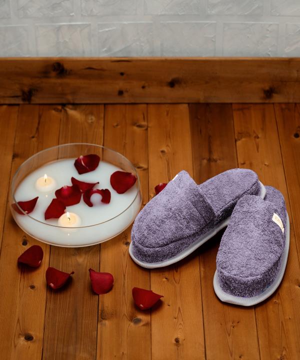 دمپایی حوله ای دنیز مدل KERALICHe