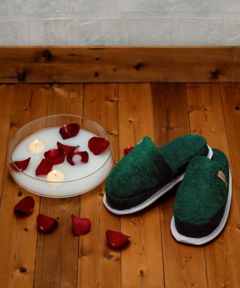 دمپایی حوله ای دنیز مدل KERALICHe