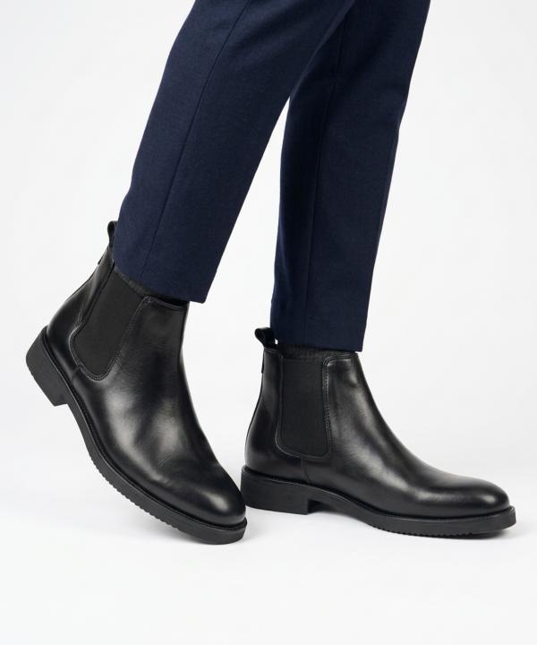 بوت چرم طبیعی مردانه بیسراک مدل Shoes-7622-10 __AF