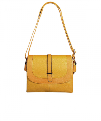 کیف دوشی زنانه چرم طبیعی شهر چرم Leather City مدل M111922