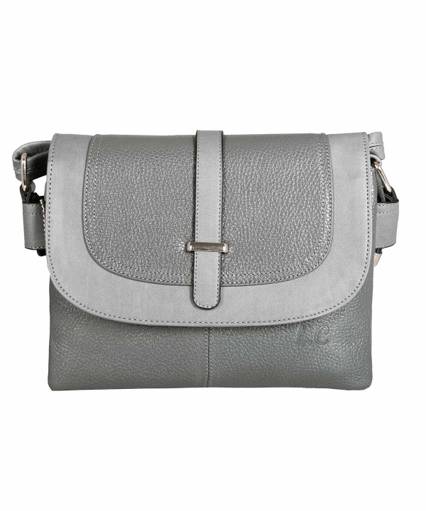 کیف دوشی زنانه چرم طبیعی شهر چرم Leather City مدل M111922
