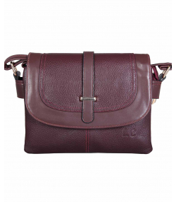کیف دوشی زنانه چرم طبیعی شهر چرم Leather City مدل M111922