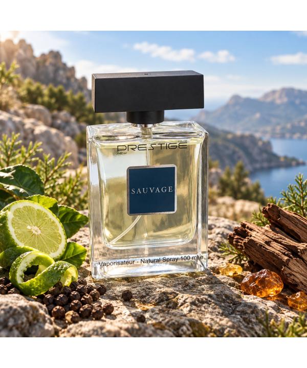 ادوپرفیوم حجم 100 میلی لیتر مردانه پرستیژ مدل Dior Sauvage