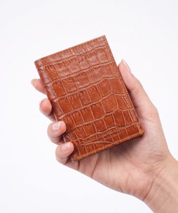 جاکارتی چرم طبیعی بیسراک مدل CardHolder-120-R