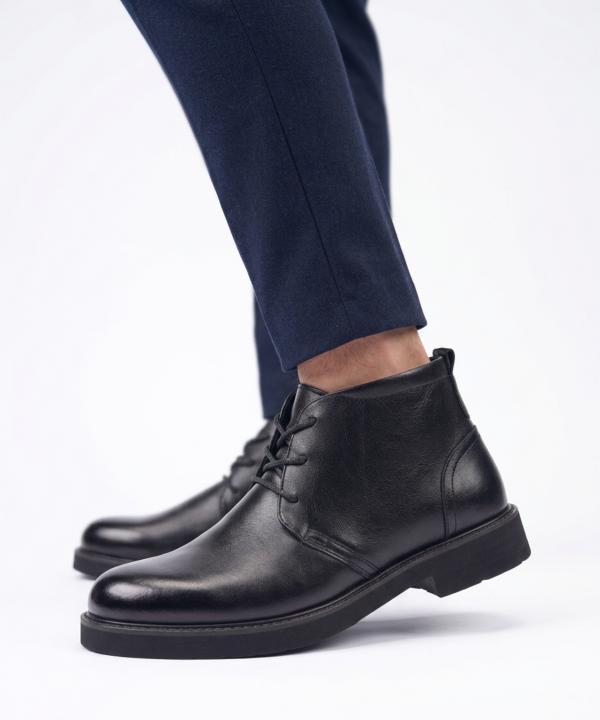 بوت چرم طبیعی مردانه بیسراک مدل Shoes-007