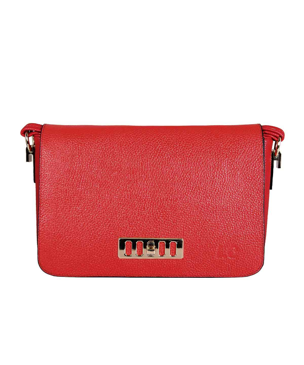 کیف دوشی چرم زنانه شهر چرم Leather City مدل M1111045