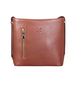 کیف دوشی زنانه چرم طبیعی شهر چرم Leather City مدل M1111306