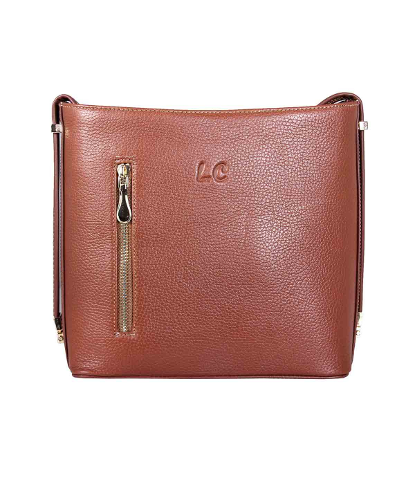 کیف دوشی زنانه چرم طبیعی شهر چرم Leather City مدل M1111306
