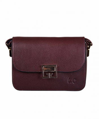 کیف دوشی چرم زنانه شهر چرم Leather City مدل M1111327