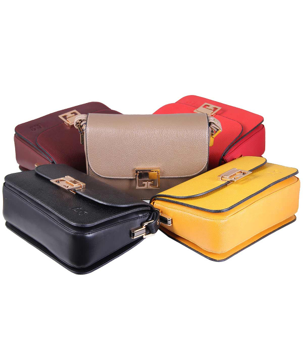 کیف دوشی چرم زنانه شهر چرم Leather City مدل M1111327