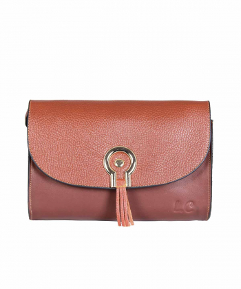کیف دوشی زنانه چرم طبیعی شهر چرم Leather City مدل M1111450