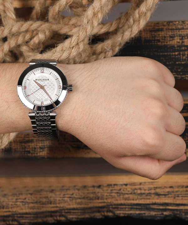 ساعت مچی مردانه روشاس Rochas مدل RP1G005M0061
