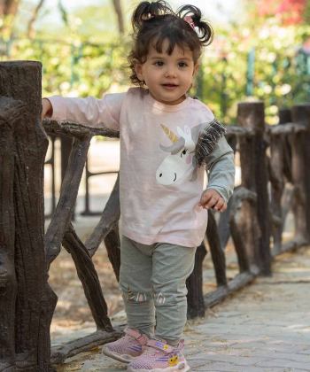 ست تیشرت و شلوار نوزادی دخترانه فیورلا Fiorella مدل 2091277