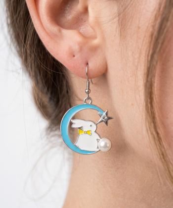 گوشواره زنانه قلم فلزی مدل earring06