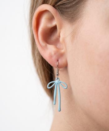 گوشواره زنانه قلم فلزی مدل earring16