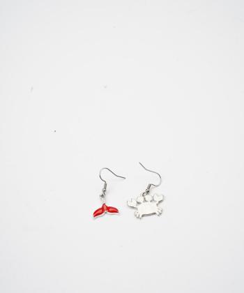 گوشواره زنانه قلم فلزی مدل earring33