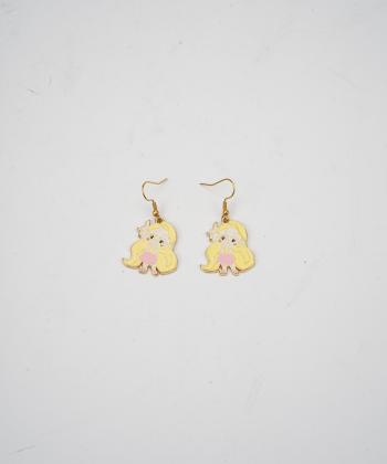 گوشواره زنانه قلم فلزی مدل earring25