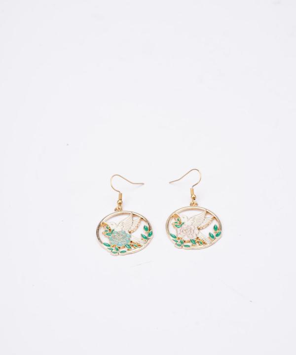 گوشواره زنانه قلم فلزی مدل earring39 __D