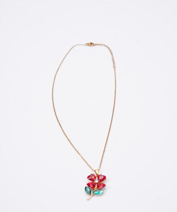 گردنبند بدل زنانه قلم فلزی مدل necklaceChain09