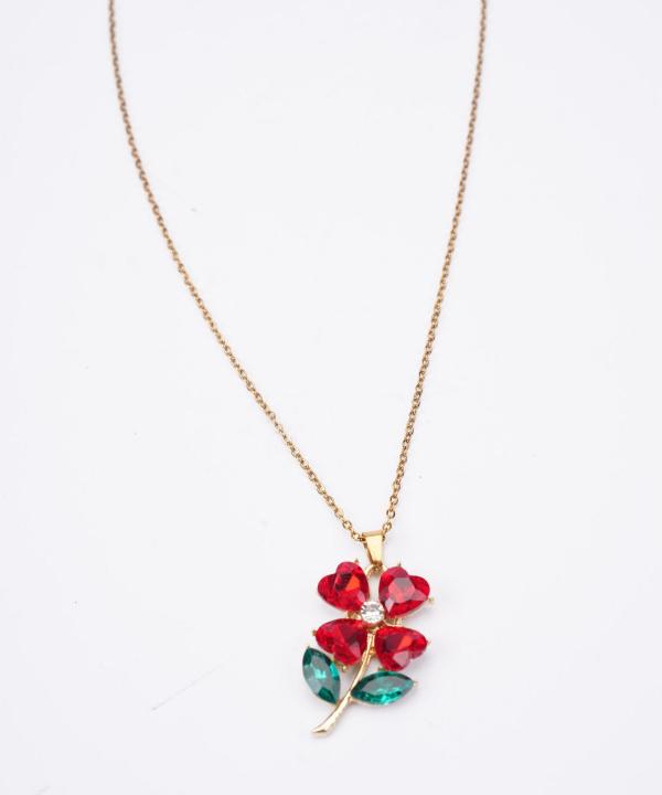 گردنبند بدل زنانه قلم فلزی مدل necklaceChain09 __D