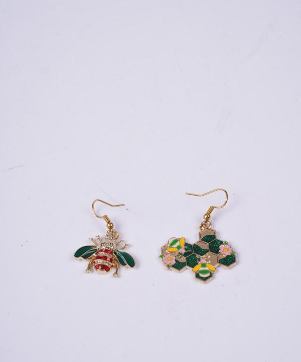 گوشواره زنانه قلم فلزی مدل earring23 __D