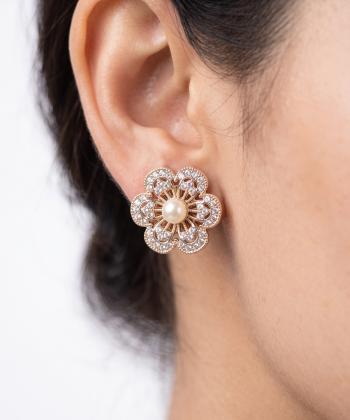 گوشواره زنانه قلم فلزی مدل earringLE37
