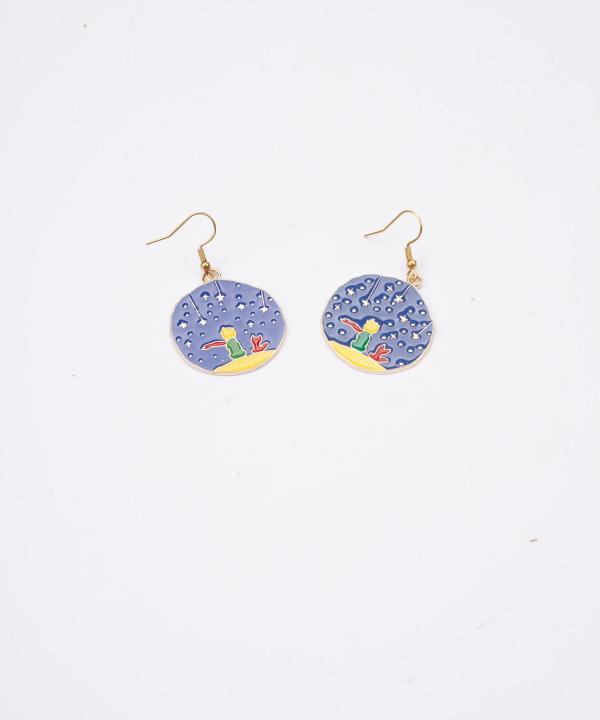گوشواره زنانه قلم فلزی مدل earring01 __D