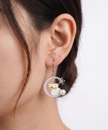 گوشواره زنانه قلم فلزی مدل earring07