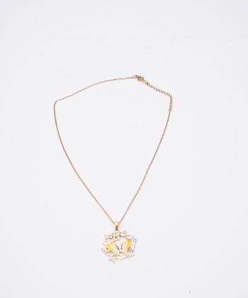 گردنبند زنانه قلم فلزی مدل necklaceChain15