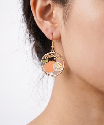 گوشواره زنانه قلم فلزی مدل earring27