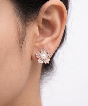 گوشواره زنانه قلم فلزی مدل earringLE40