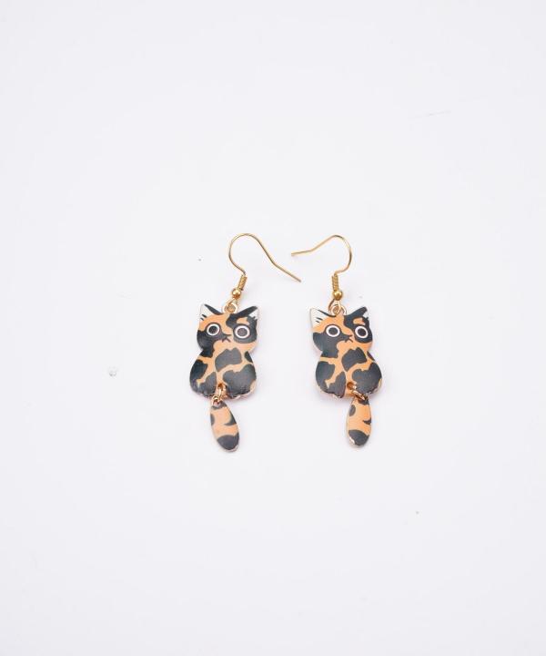 گوشواره زنانه قلم فلزی مدل earring30 __D