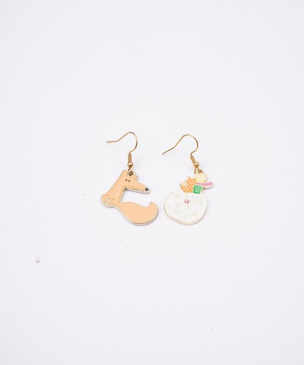 گوشواره زنانه قلم فلزی مدل earring38 __D