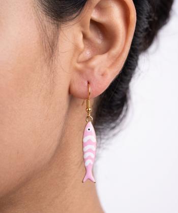 گوشواره زنانه قلم فلزی مدل earring04