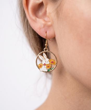 گوشواره زنانه قلم فلزی مدل earring29