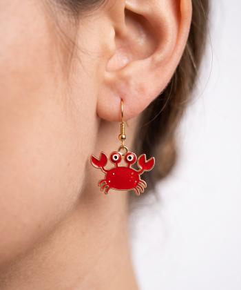 گوشواره زنانه قلم فلزی مدل earring26